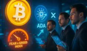 比特币今日新闻：BTC 目标价位 11.2 万美元，而 44 美元的恐惧与贪婪引发 ADA 和 XRP 的轮动