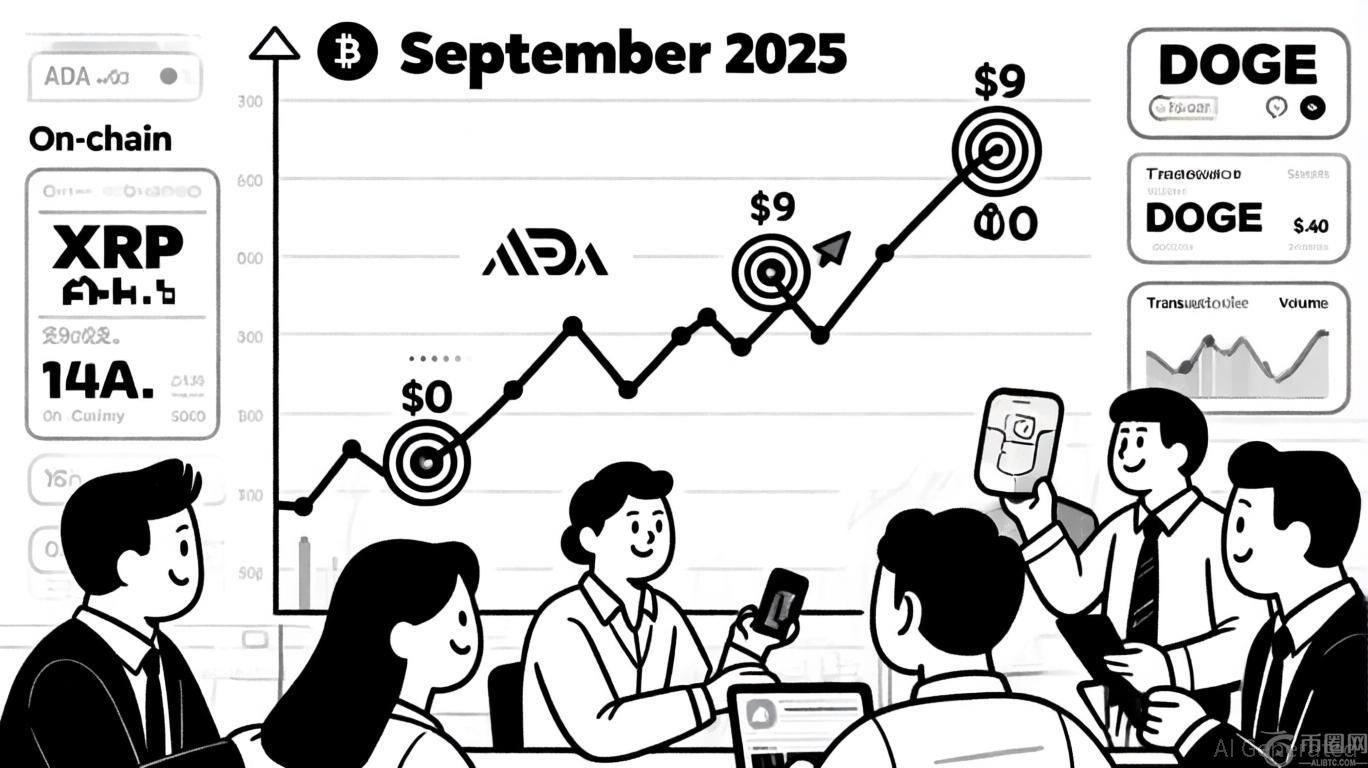 XRP、Cardano 和 Dogecoin：2025 年 9 月下旬高潜力加密货币