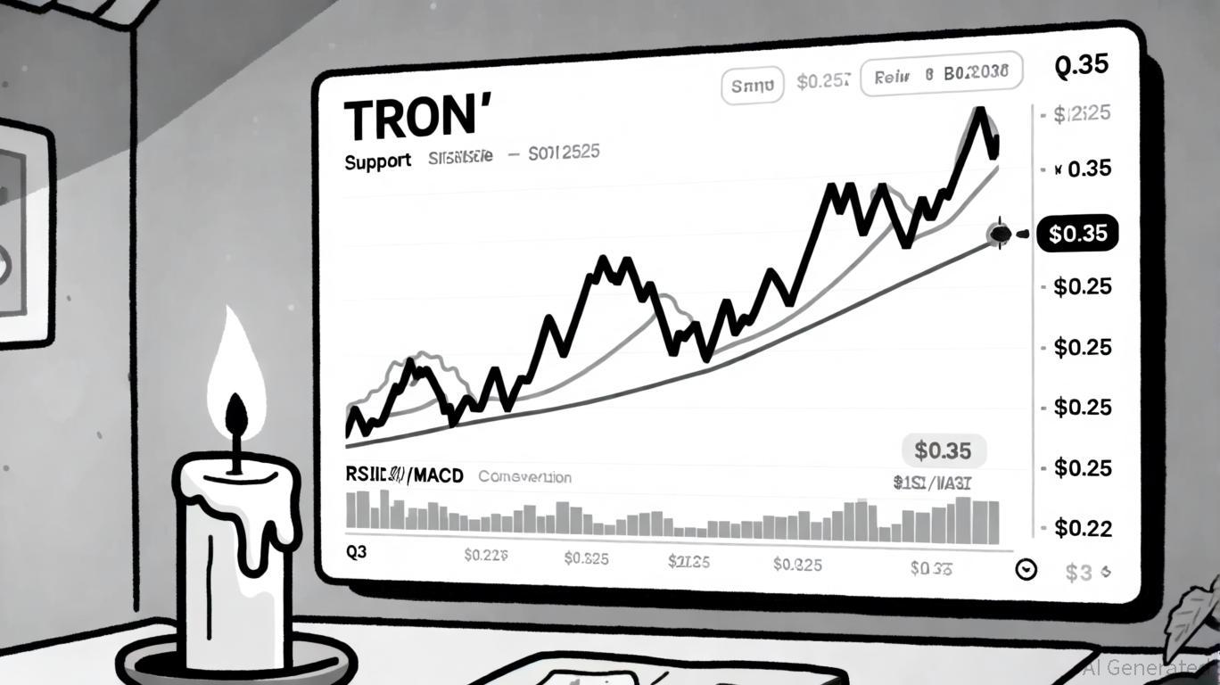 TRON（TRX）价格为 0.35 美元：加密货币波动中的战略切入点