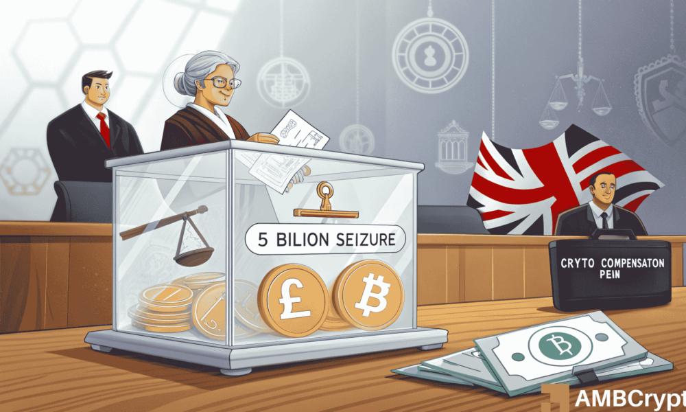 英国将把50亿英镑比特币转入受害者赔偿基金
