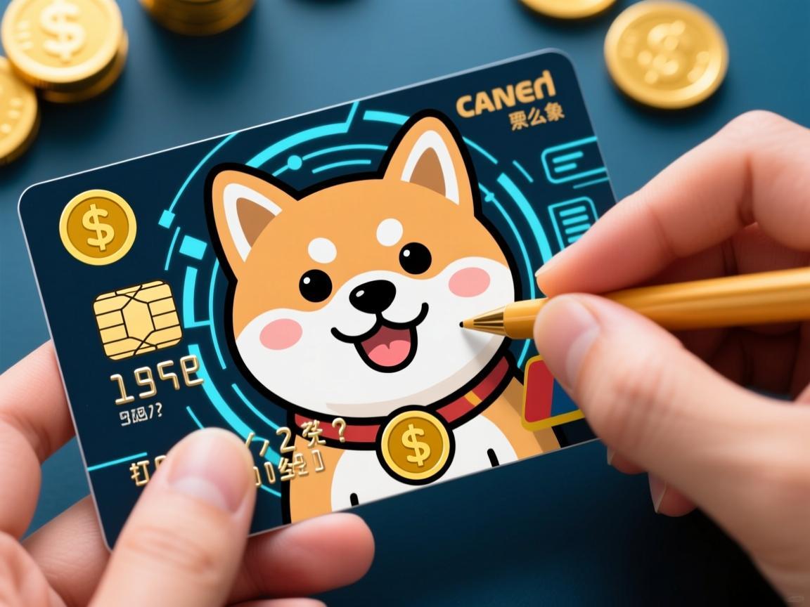 狗狗币卡通图案怎么画 手把手教你打造经典柴犬形象