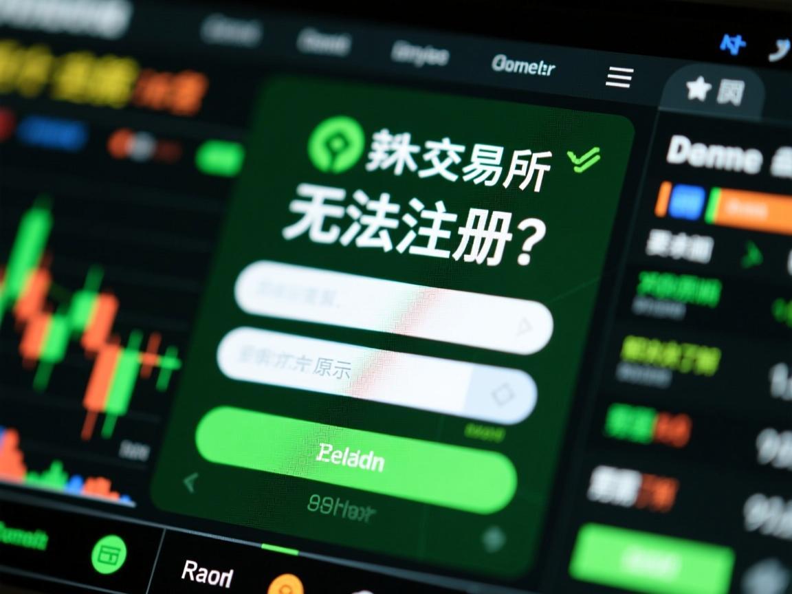 抹茶交易所显示无法注册 这些原因和解决方案需了解