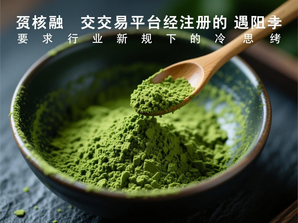 抹茶交易平台注册遇阻，行业新规下的冷思考