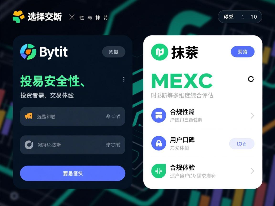 在选择Bybit交易所和抹茶（MEXC）时，投资者需从安全性、交易体验、合规性及用户口碑等多维度综合评估，两者各有侧重，适合不同需求的用户