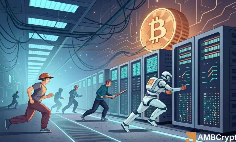 比特币矿工的表现比 BTC 好 500%——无人预见的人工智能推动的反弹