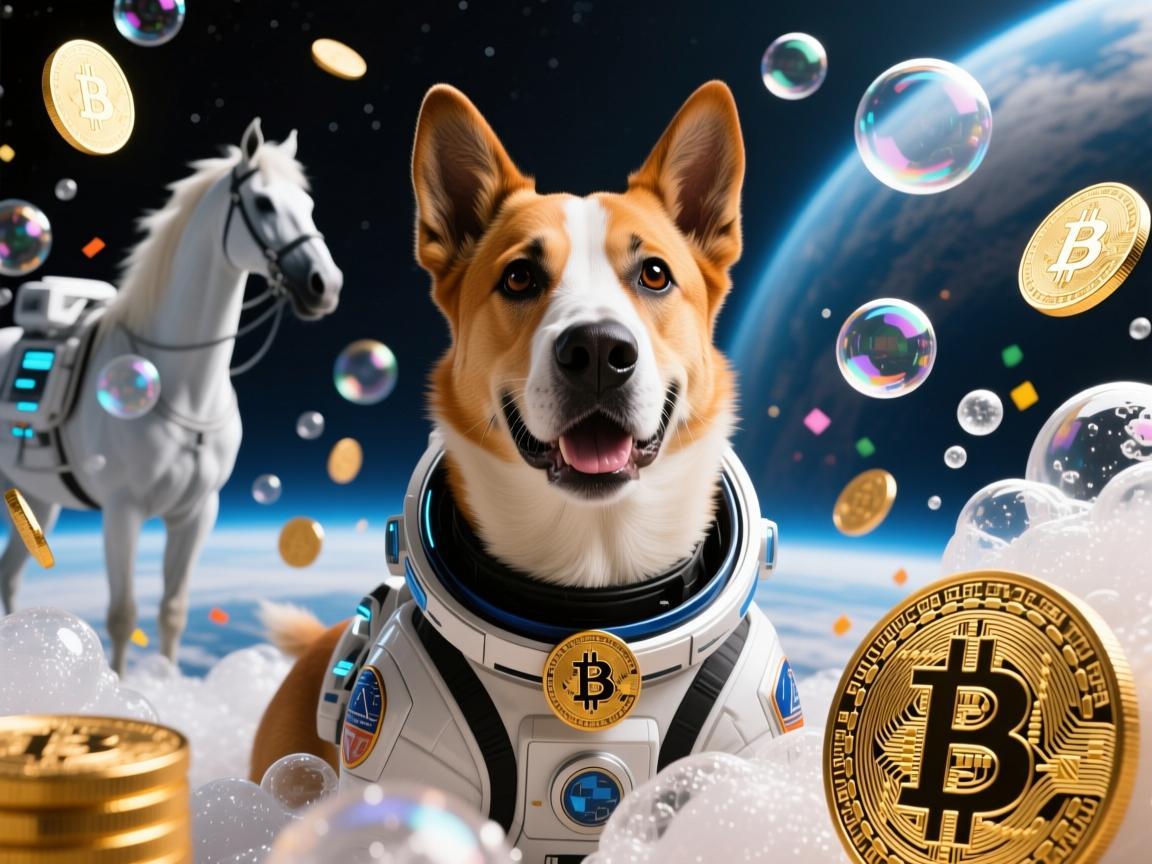 马斯克的太空犬，狗狗币的狂欢与泡沫
