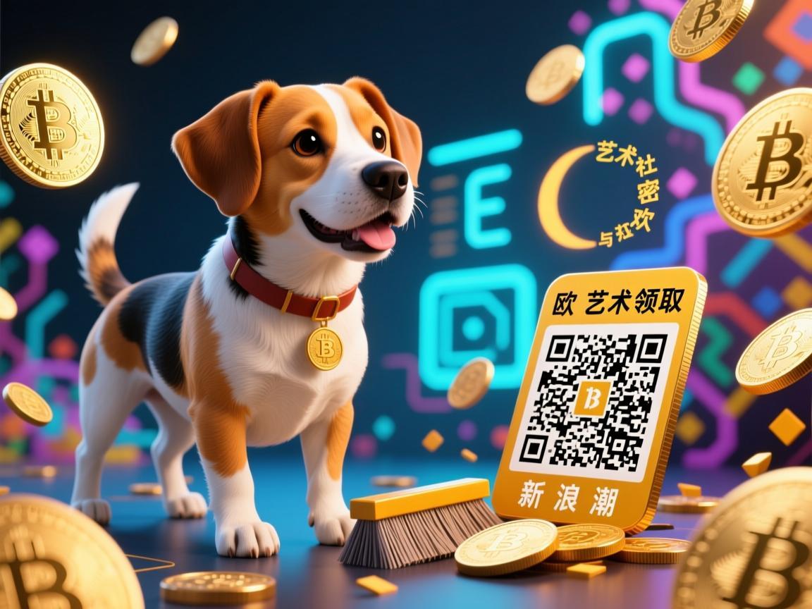 狗狗币欧艺扫码领取，加密艺术与社区狂欢的新浪潮