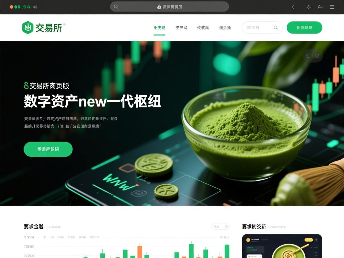 抹茶交易所网页版，数字资产交易的新一代枢纽