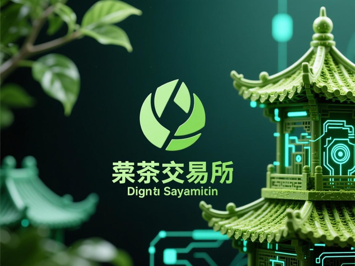抹茶交易所的Logo，数字金融与东方美学的共生符号