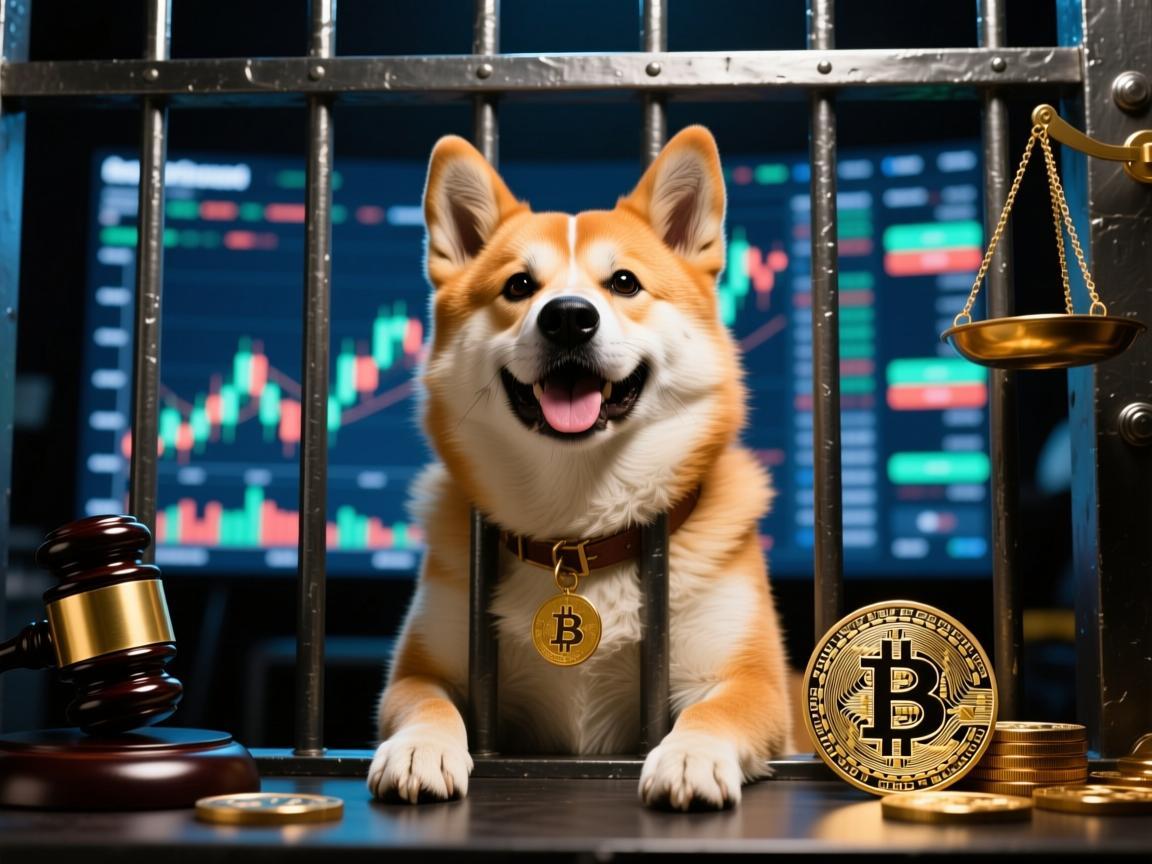 狗狗币交易会坐牢吗 法律风险与边界解析