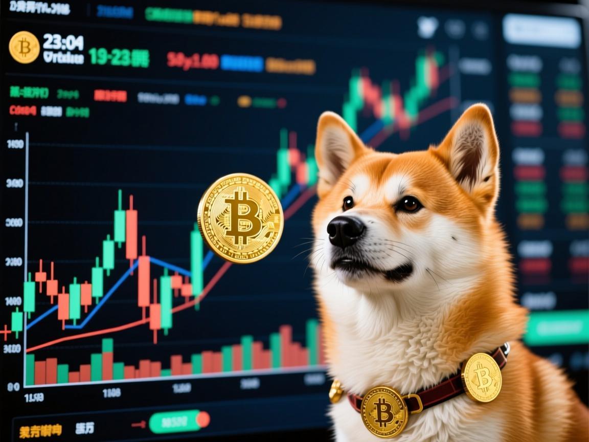 狗狗币行情走势图实时，波动背后的市场逻辑与投资启示