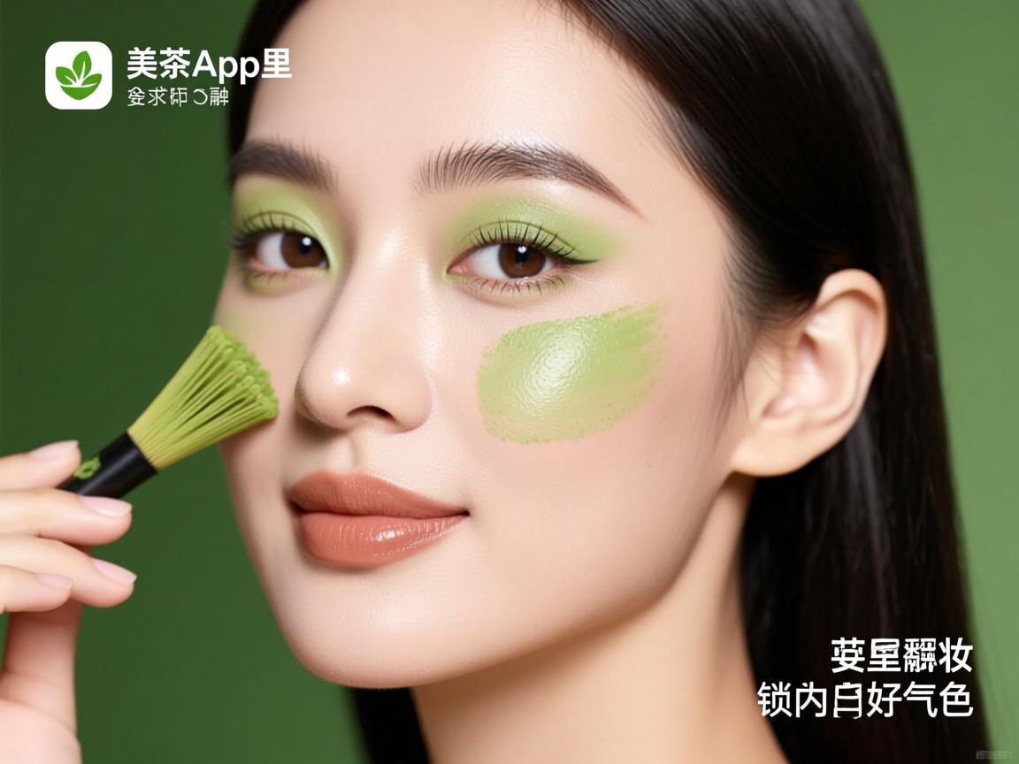 当抹茶邂逅美妆，在抹茶美妆App里解锁自然好气色