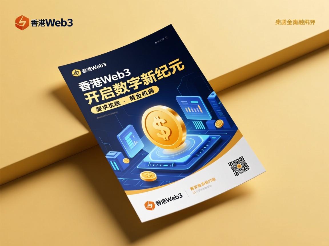 香港Web3宣传单，开启数字新纪元的黄金机遇