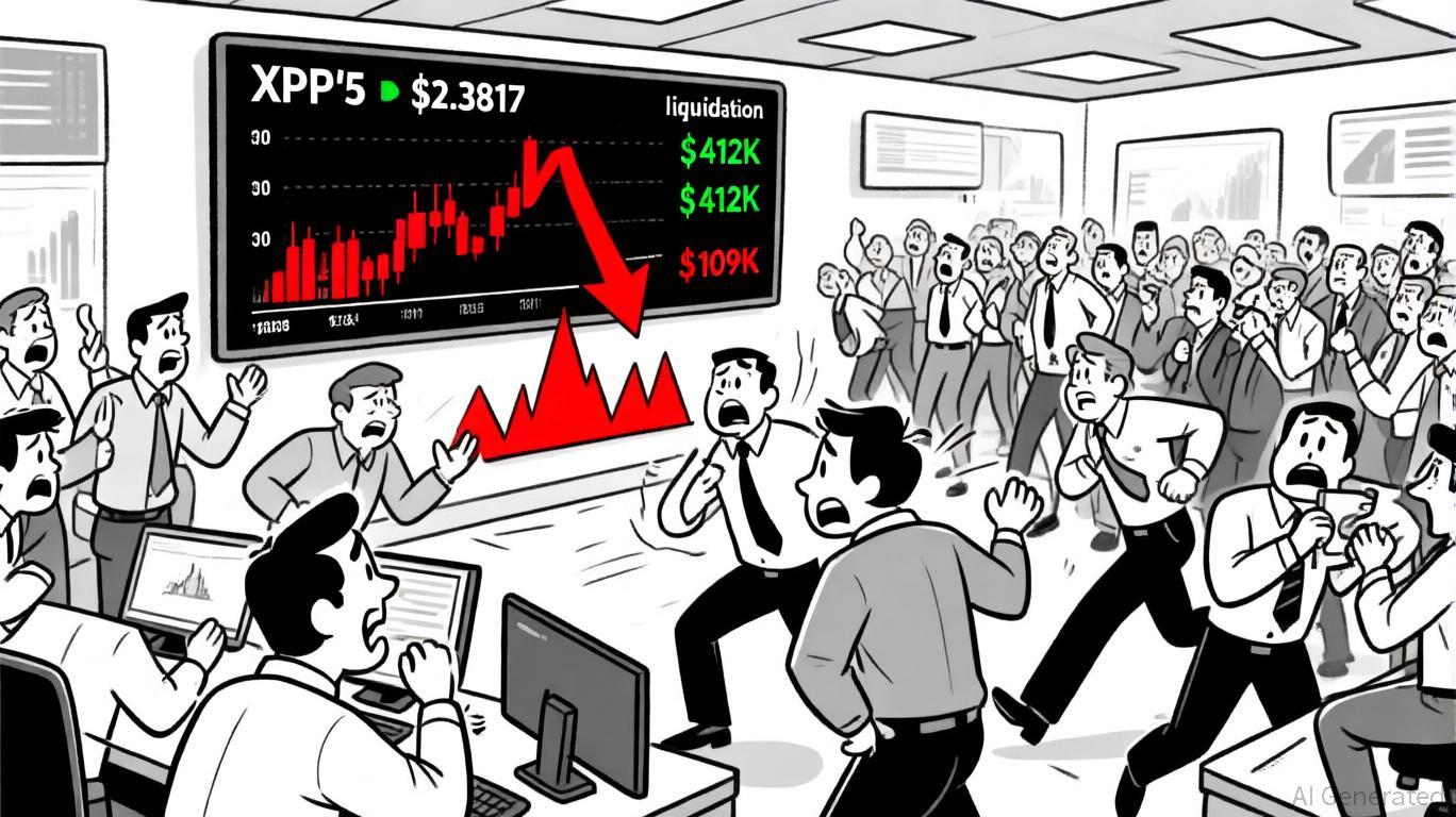 在市场波动剧烈的情况下，XRP过度杠杆多头头寸的风险