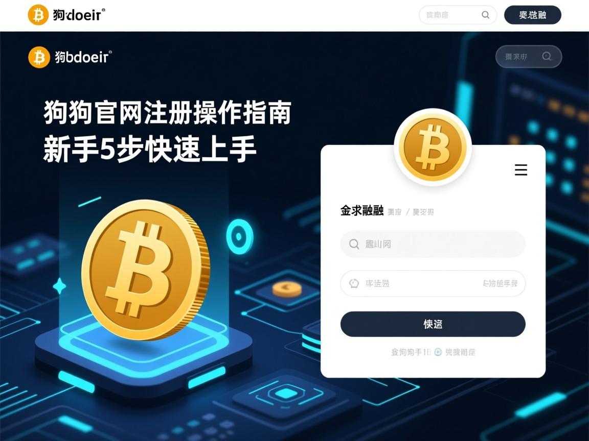 狗狗币官网注册操作指南，新手5步快速上手