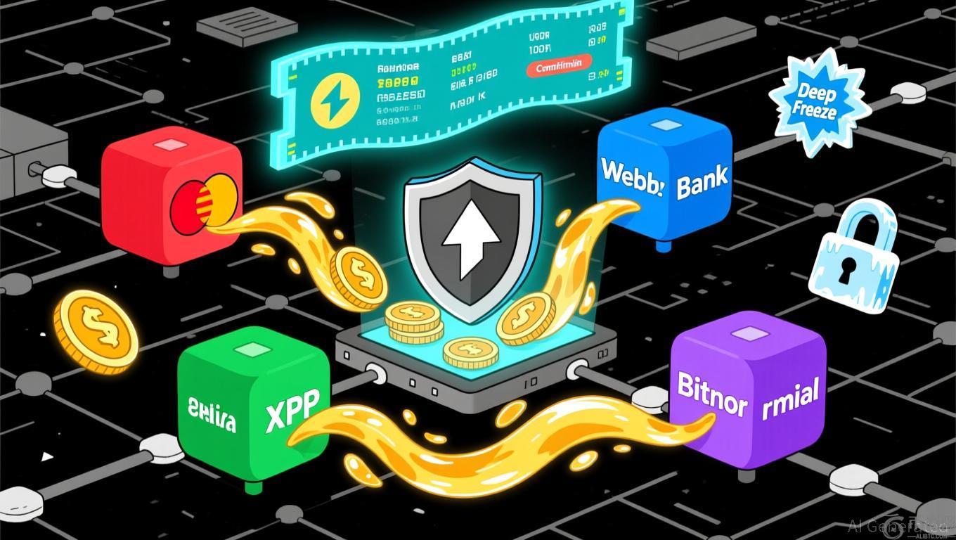 XRP和RLUSD作为机构采用区块链催化剂的战略意义
