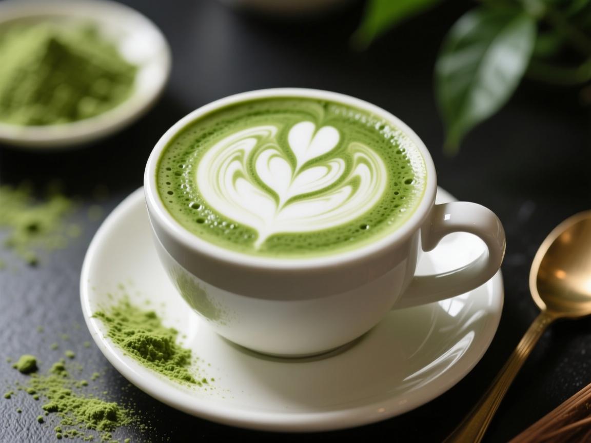 当抹茶奶盖遇上小说素材App，一场创意的味蕾风暴