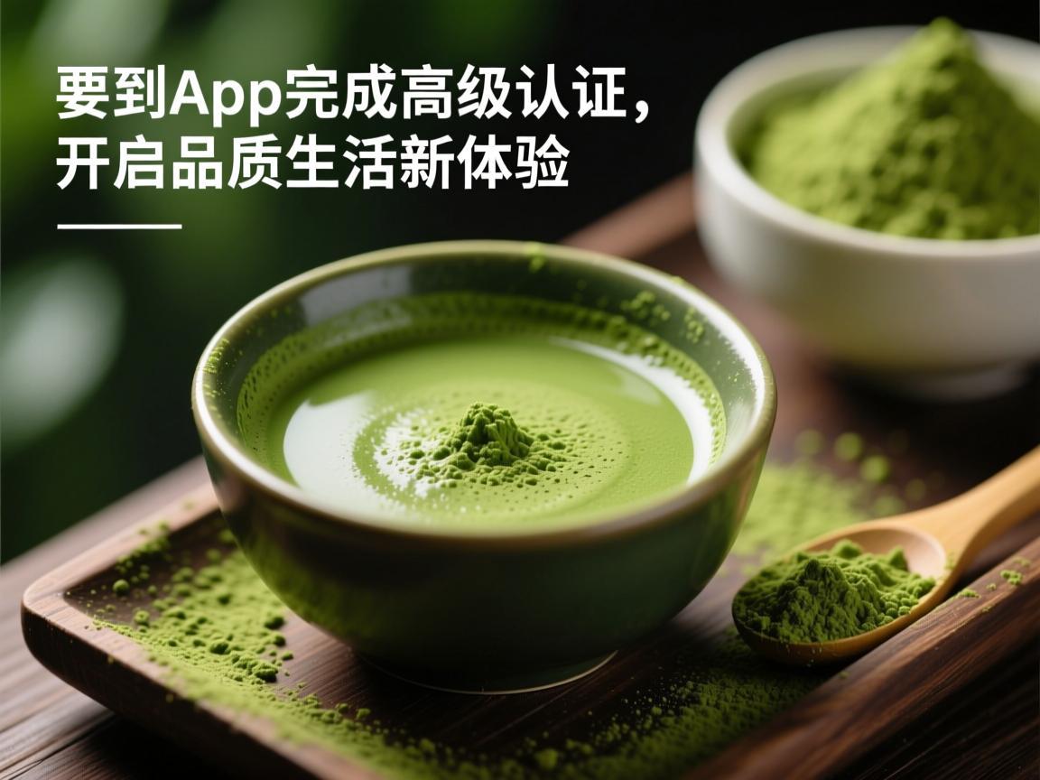 抹茶请到App完成高级认证，开启品质生活新体验
