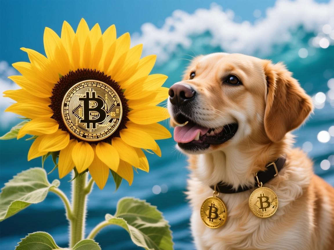 太阳花公益与狗狗币，当善意遇上加密浪潮