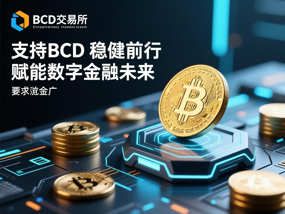 支持BCD交易所，稳健前行，赋能数字金融未来