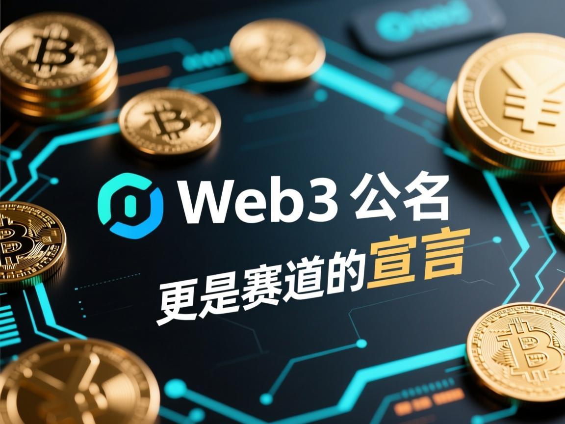 Web3公司名，不止于名字，更是赛道的宣言
