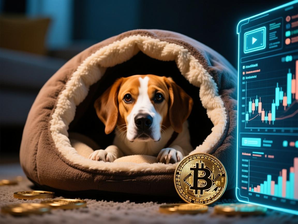狗狗窝藏比特币视频，一场数字时代的温情骗局