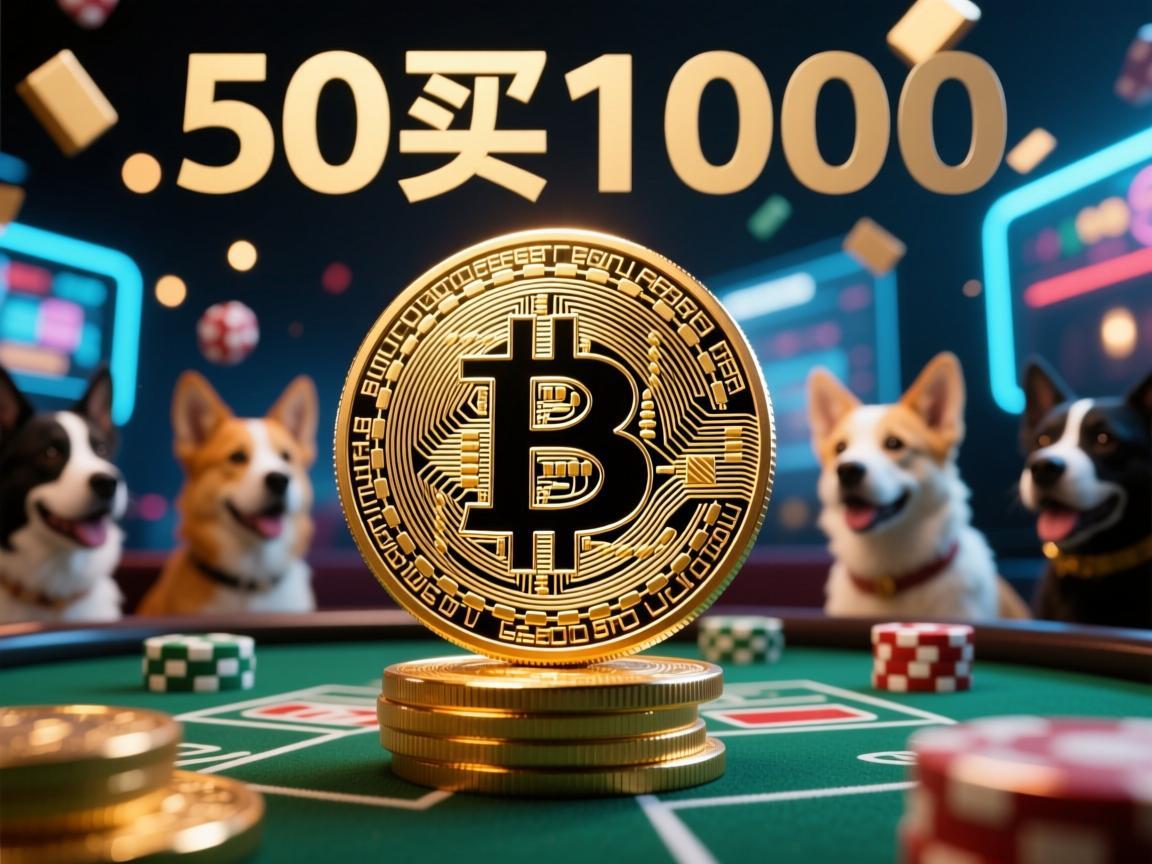 1.5万买10万狗狗币，一场数字狂欢的赌注