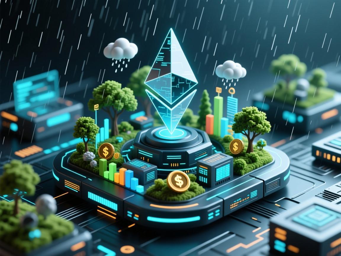 以太坊数据表现，生态活力的多维度晴雨表