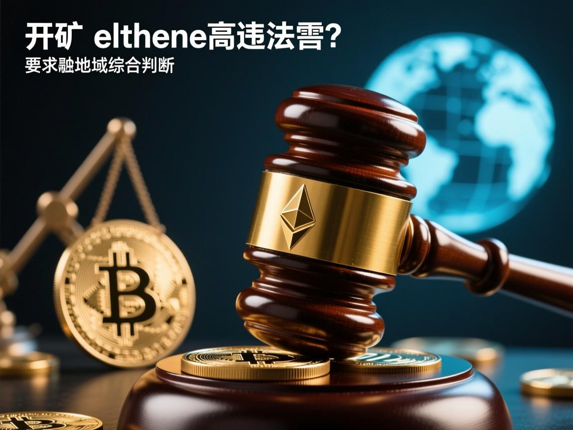 开采以太坊违法吗 需结合法律与地域综合判断