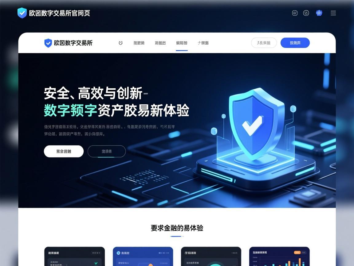 欧意数字交易所官网首页，安全、高效与创新的数字资产交易新体验