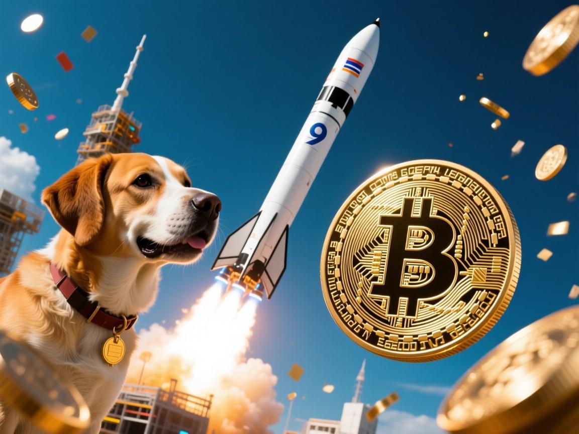 当火箭遇上狗狗币，猎鹰9号发射的加密狂欢与科技隐喻