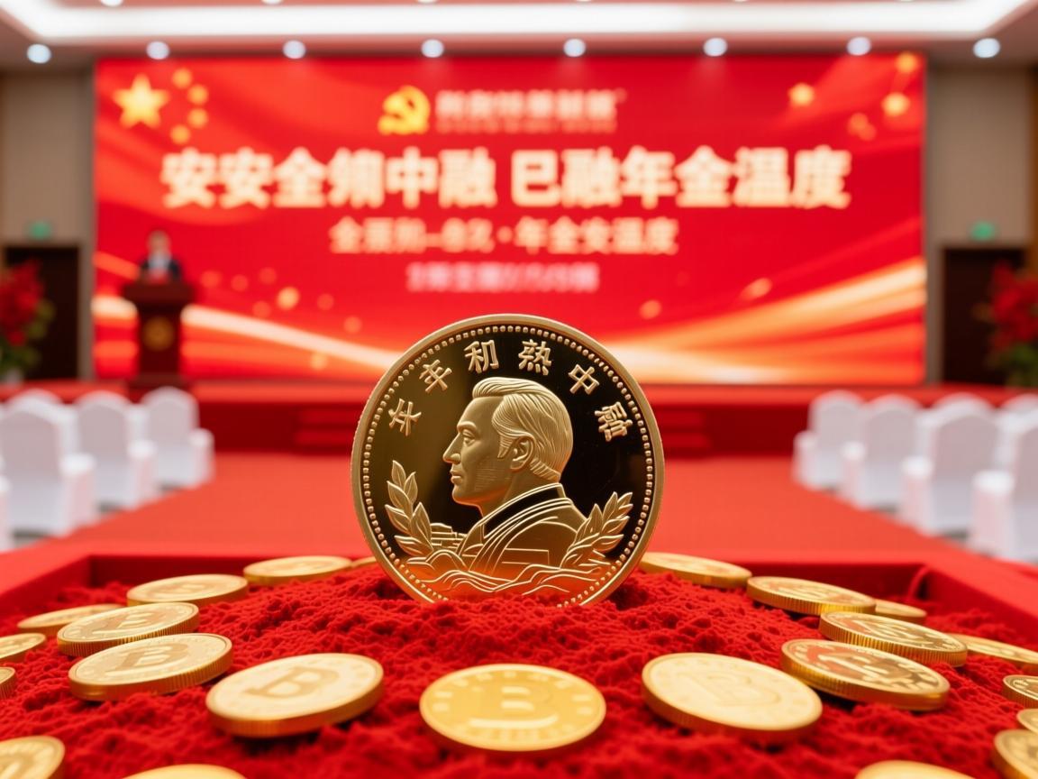 六安纪念币发行现场，红色热土上的金融温度
