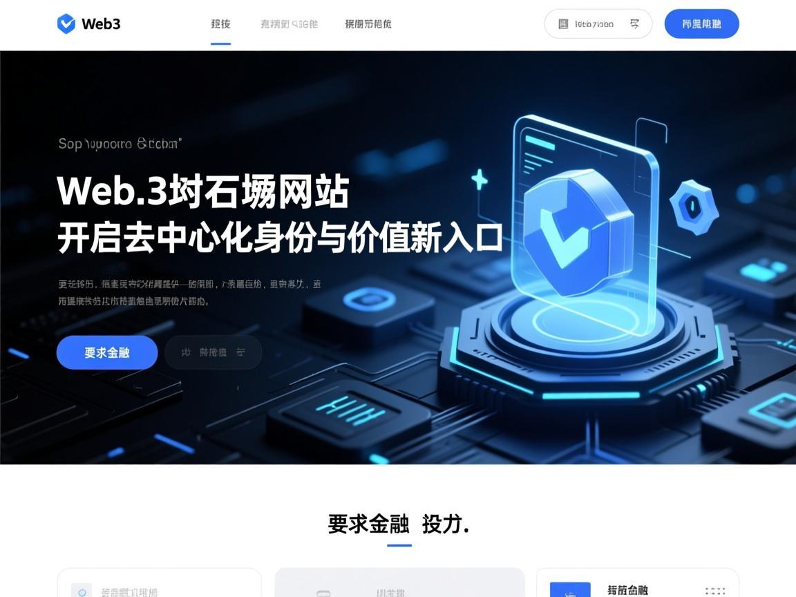 Web3域名网站，开启去中心化身份与价值新入口
