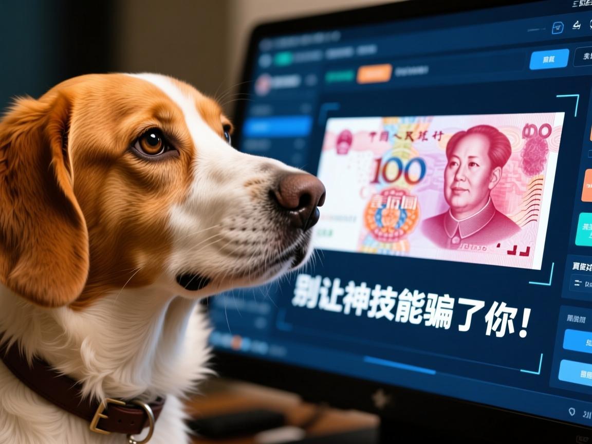 狗狗看人民币真假 别让神技能骗了你！