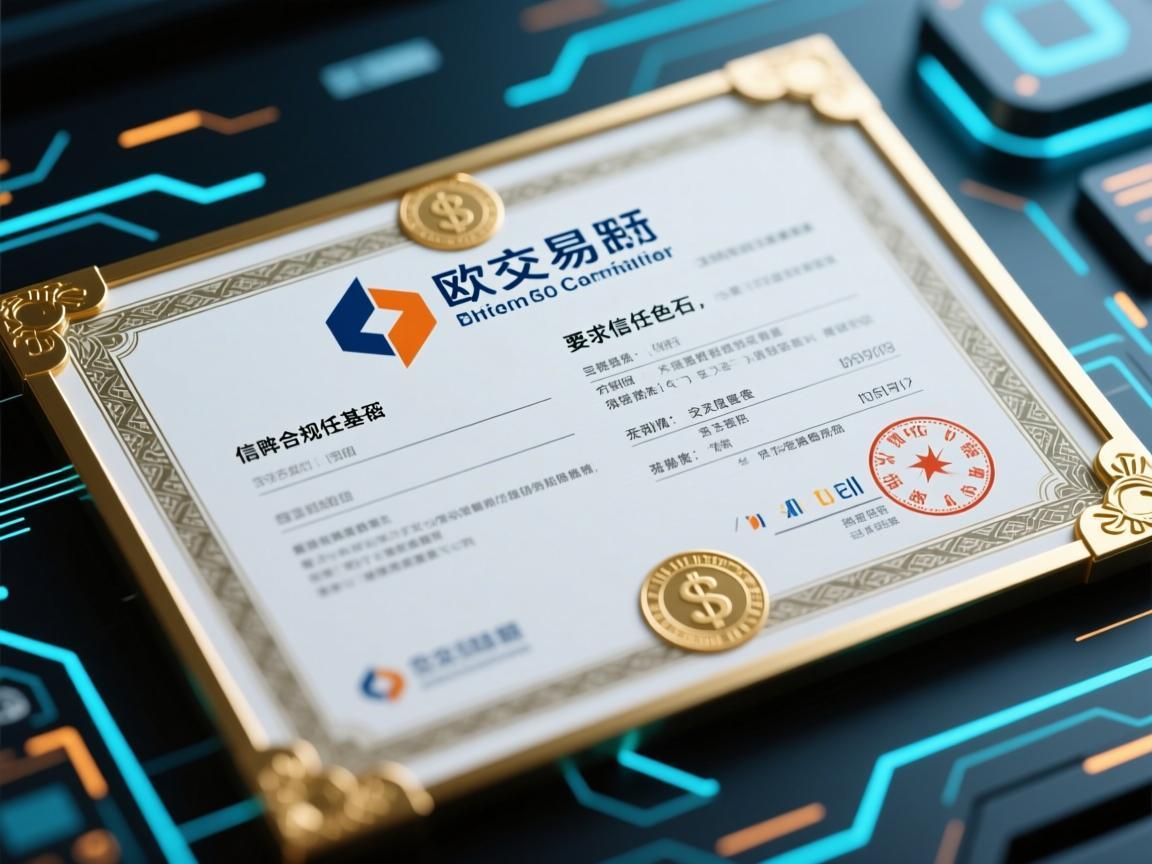 意欧交易所合规牌照颜色，金融合规的视觉标识与信任基石