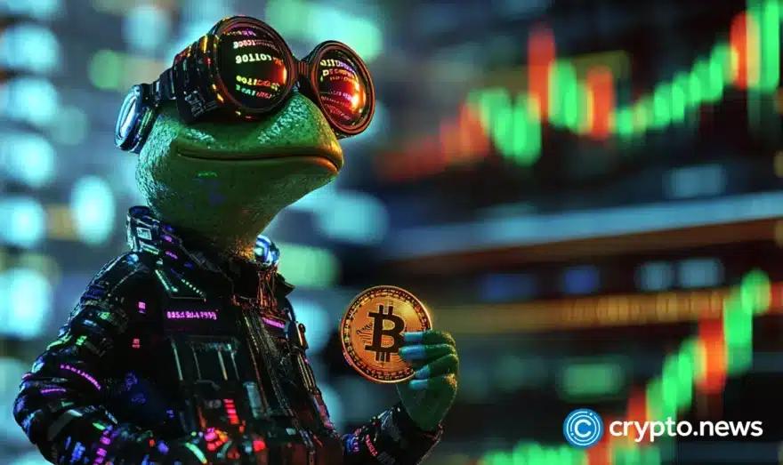 Pepe Coin价格上涨14%，但种种迹象表明其走势脆弱，可能出现看跌局面。