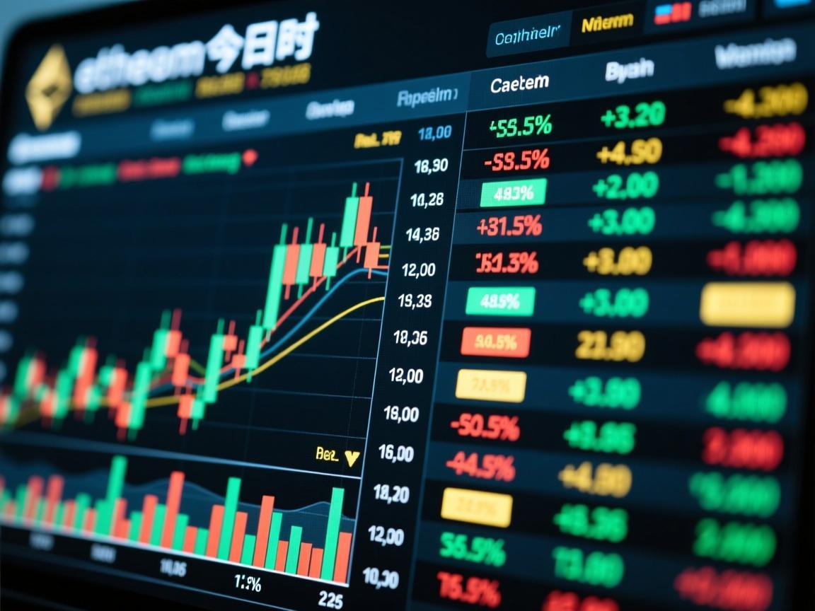以太坊今日今时价格表，实时行情与市场动态解析