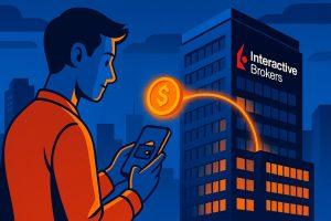 盈透证券（Interactive Brokers）开放稳定币账户充值服务。