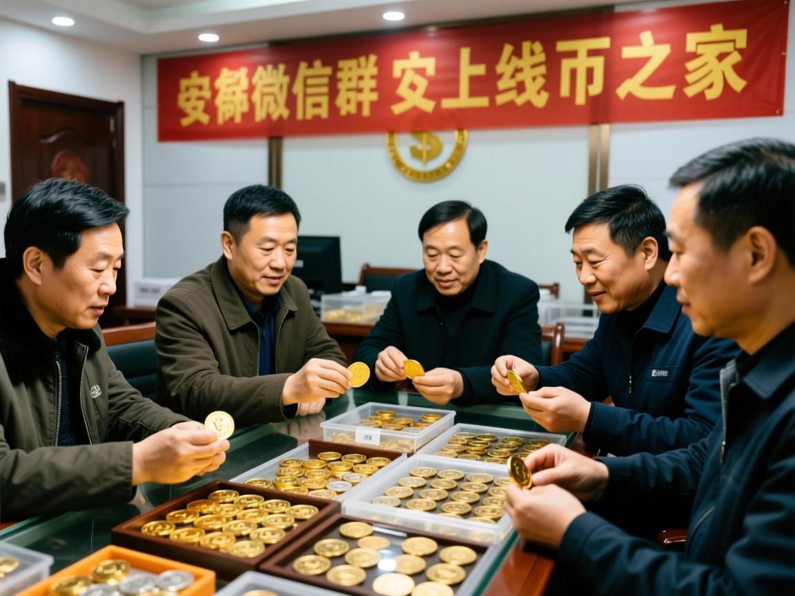 纪念币交易微信群六安，藏友们的线上钱币之家