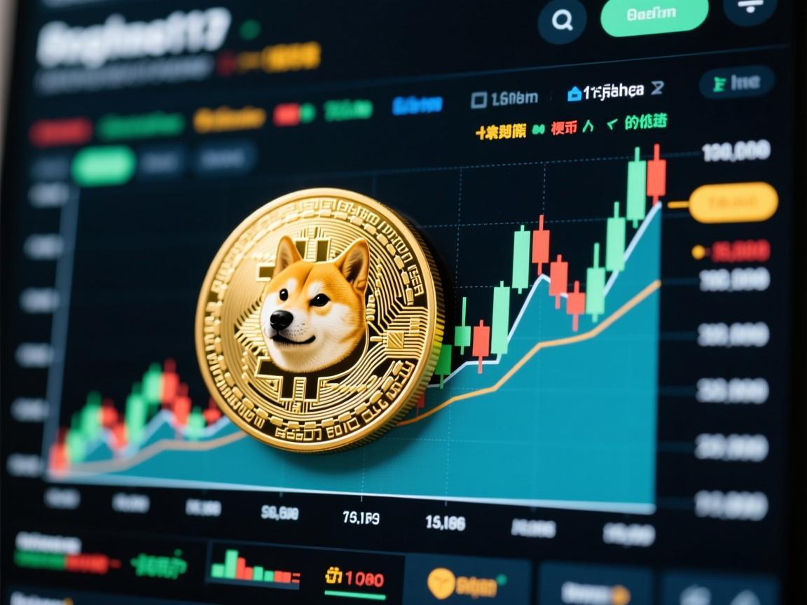 狗狗币量价走势图，从梗币到社区共识的价值轨迹