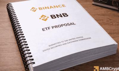 Grayscale 的 BNB ETF 申请未能引发突破，BNB 股价仍维持区间震荡。
