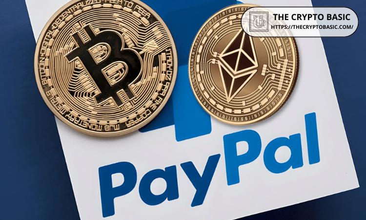PayPal调查显示，美国商家使用加密货币支付的比例已达40%。