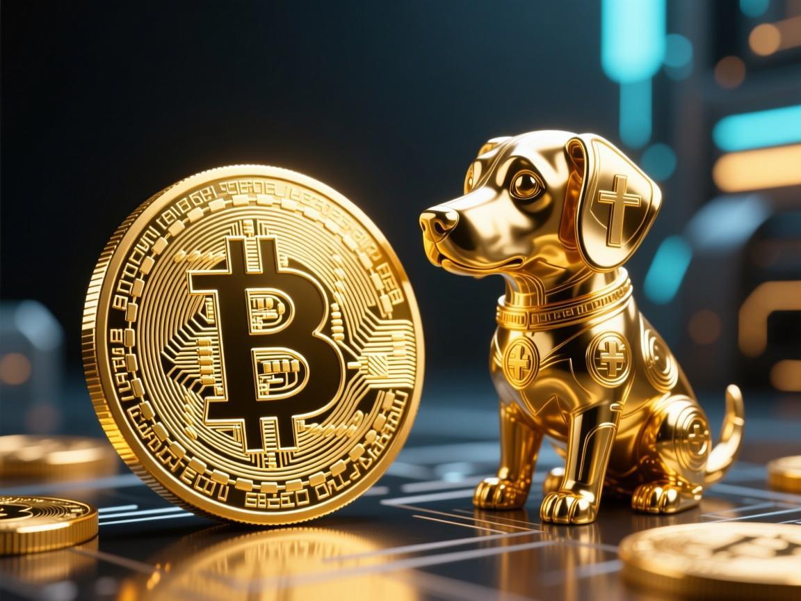 当狗狗币遇见黄金，数字信仰的实体图腾