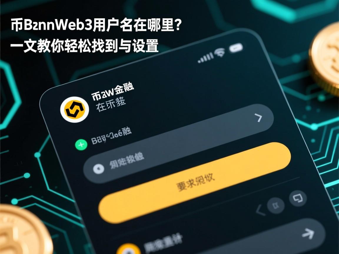 币安Web3用户名在哪里 一文教你轻松找到与设置