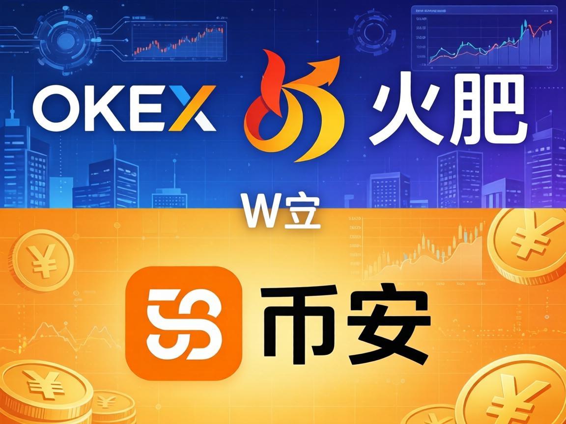 OKEX、火币与币安，三大加密货币交易所对比分析