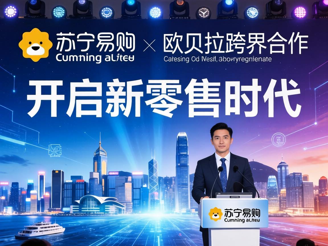 苏宁易购与欧贝拉的跨界合作，开启新零售时代