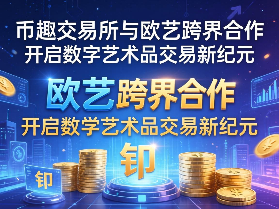 币趣交易所与欧艺的跨界合作，开启数字艺术品交易新纪元
