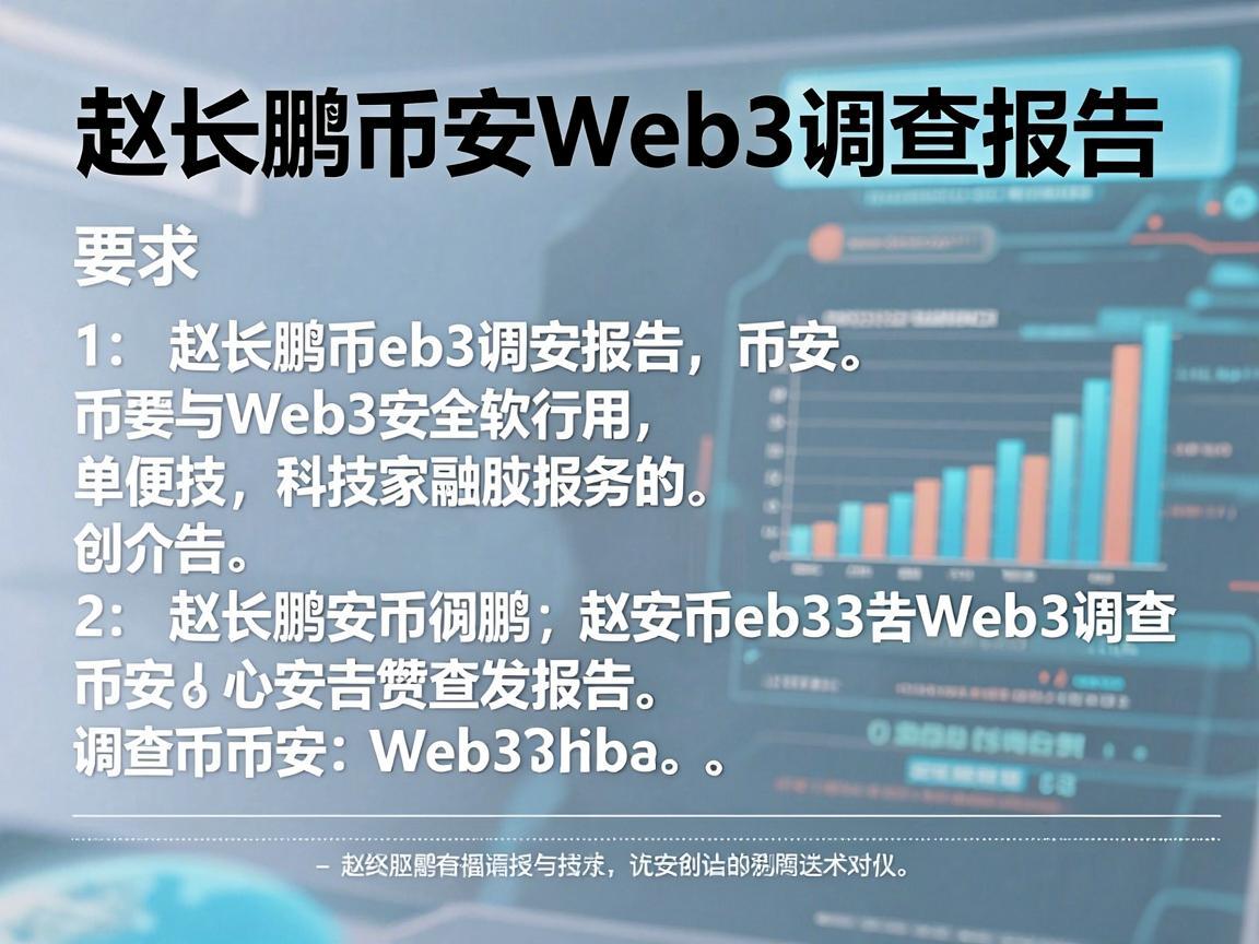 赵长鹏币安Web3调查报告