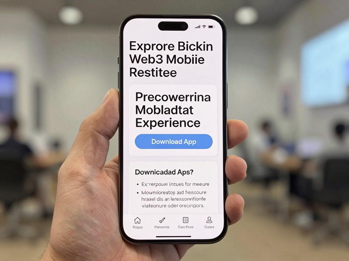 探索币安Web3的移动体验，如何下载手机App