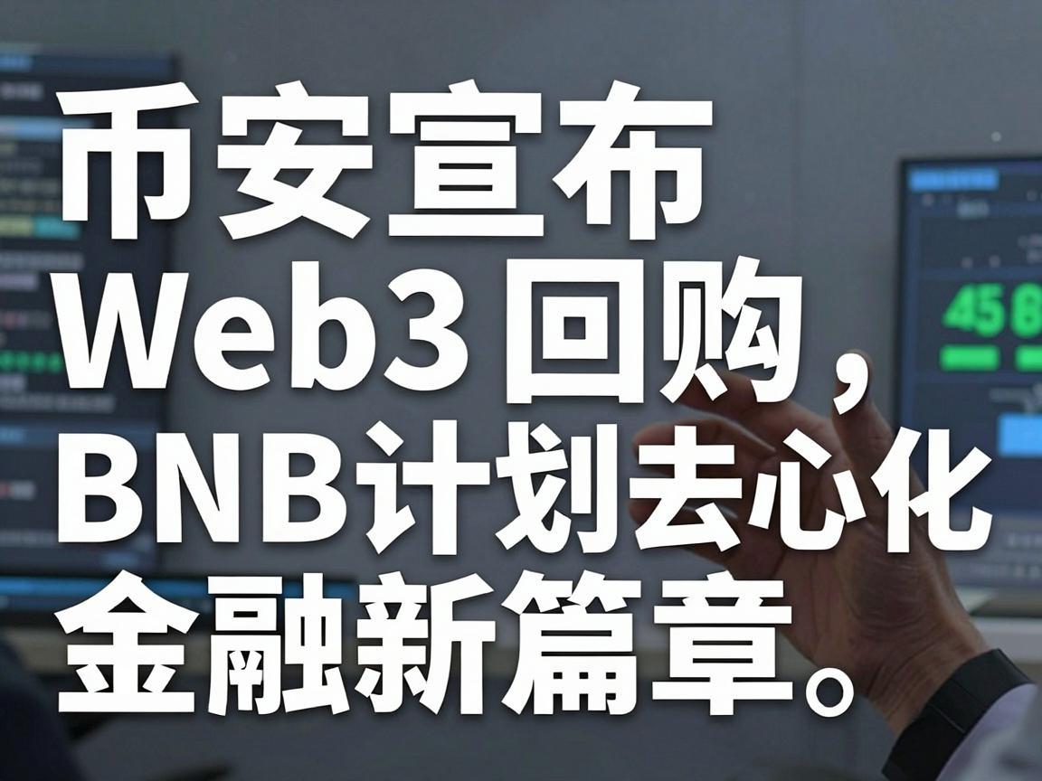 币安宣布Web3回购BNB计划，开启去中心化金融新篇章